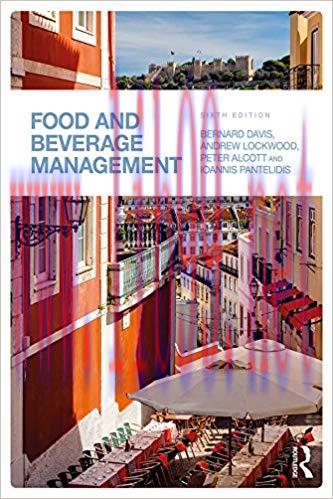 Food and Beverage Management 6th Edition,