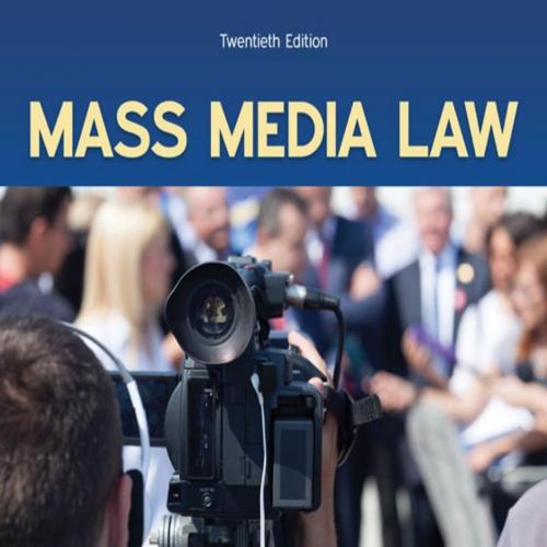 Mass Media Law 20th Edition by Don Pember