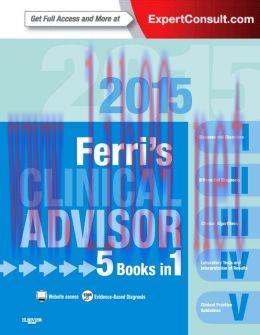 [AME]Ferri's Clinical Advisor 2015: 5 Books in 1 (ORIGINAL PDF from_ Publisher)