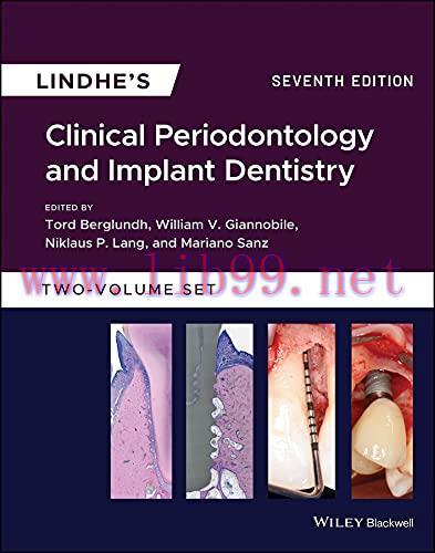 [AME]Lindhe's Clinical Periodontology and Implant Dentistry, 7th Edition (EPUB)