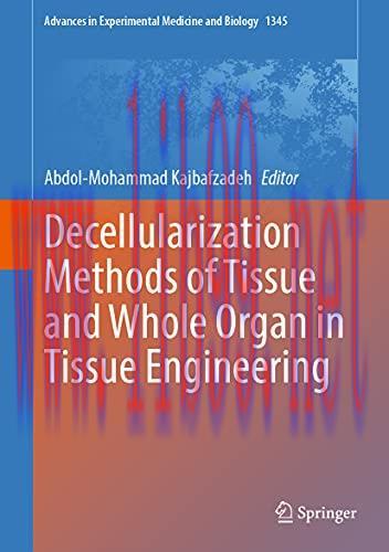 [AME]Decellularization Methods of Tissue and Whole Organ in Tissue Engineering (Advances in Exp...