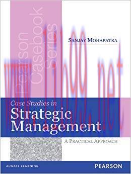 (PDF)Case Studies in Strategic Management: A Practical Approach 1st Edition