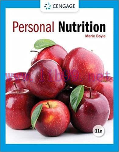 [PDF]Personal Nutrition 11th Edition [Marie A. Boyle]