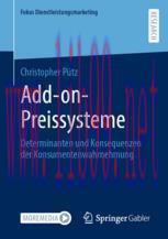 [PDF]Add-on-Preissysteme: Determinanten und Konsequenzen der Konsumentenwahrnehmung