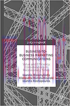 (PDF)Business-to-Business Marketing Communications: Value and Efficiency Considerations in Rece...