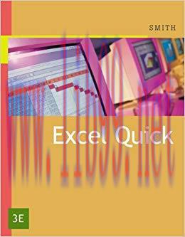 (PDF)Excel&trade; Quick &lsquo;003 Edition