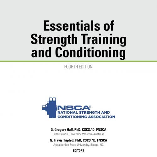Essentials of Strength Training and Conditioning 4th Edition - G. Gregory Haff