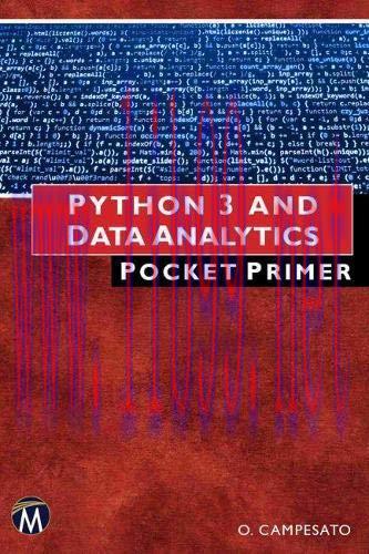 [FOX-Ebook]Python 3 and Data Analytics Pocket Primer