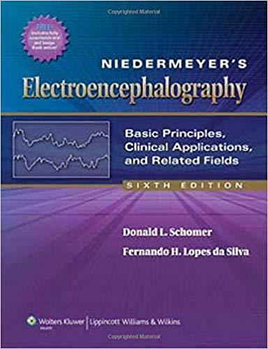 Niedermeyer&rsquo;s Electroencephalography, 6th Edition