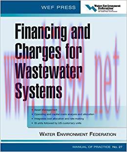 (PDF)Financing and Charges for Wastewater Systems WEF MOP 27: WEF Manual of Practice No. 27 1st...