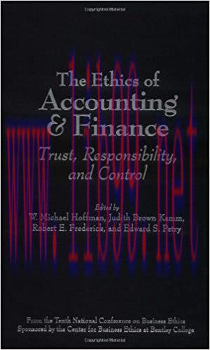 (PDF)The Ethics of Accounting and Finance: Trust, Responsibility, and Control: Trust, Responsib...