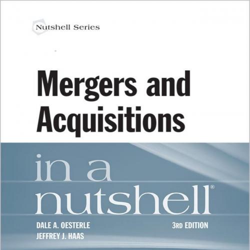 Mergers and Acquisitions in a Nutshell (Nutshells)