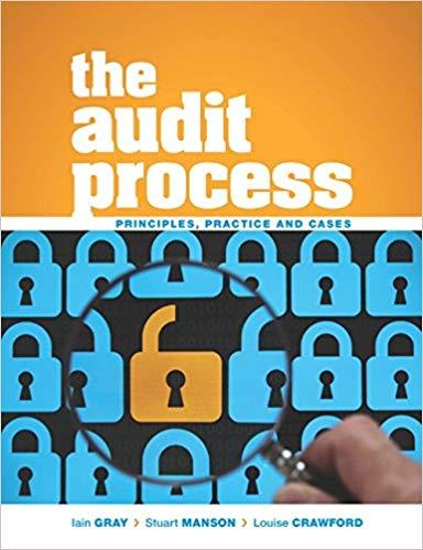 The Audit Process (Principles, Practice and Cases) 6th Edition [Iain Gray]