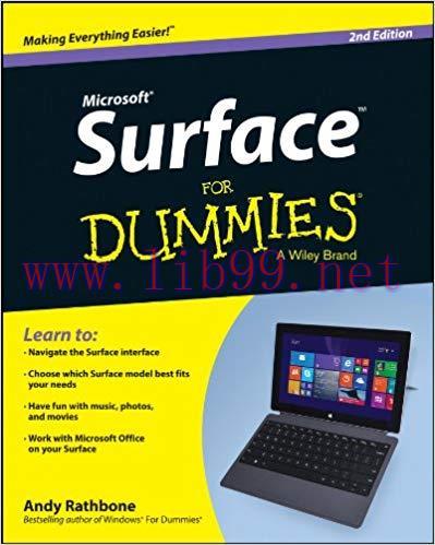 Surface For Dummies 2nd Edition