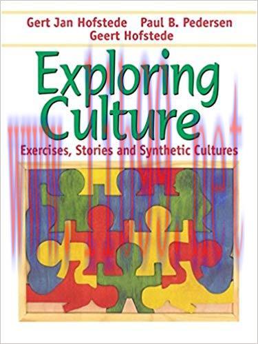 (PDF)Exploring Culture: Exercises, Stories and Synthetic Cultures by Gert Jan Hofstede