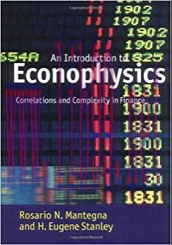 (PDF)Introduction to Econophysics: Correlations and Complexity in Finance 1st Edition