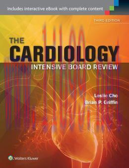 [AME]Cardiology Intensive Board Review, 3rd Edition (EPUB)
