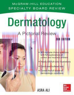 [AME]McGraw-Hill Specialty Board Review Dermatology: A Pictorial Review, 3rd Edition (ORIGINAL ...