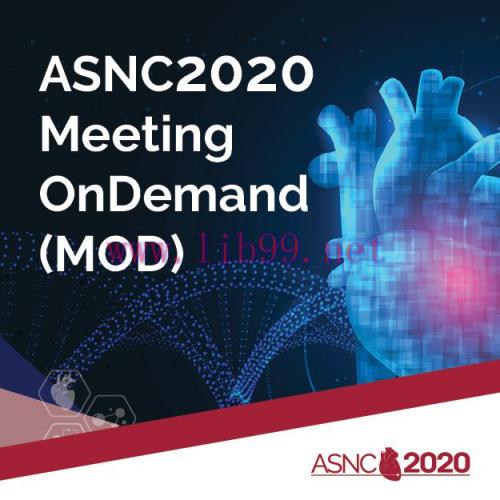 [AME]ASNC 2020 Meeting OnDemand (CME VIDEOS)