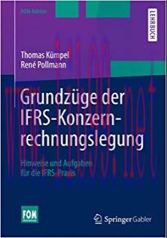 (PDF)Grundz&uuml;ge der IFRS-Konzernrechnungslegung: Hinweise und Aufgaben f&uuml;r die IFRS-Praxis (FOM-...