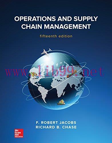 [FOX-Ebook]Operations and Supply Chain Management, 15th Edition