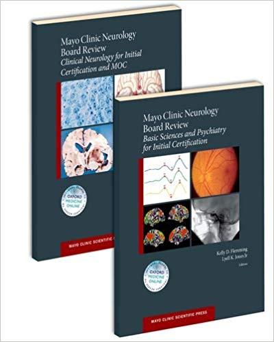 Mayo Clinic Neurology Board Review (2 Book SET) (Mayo Clinic Scientific Press)