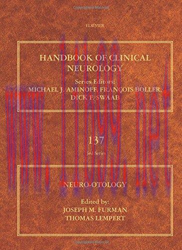 [AME]Neuro-Otology, Volume 137 (Handbook of Clinical Neurology) (PDF)