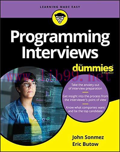 [FOX-Ebook]Programming Interviews For Dummies
