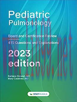 [AME]Pediatric Pulmonology: Board and Certification Review, 7th Edition (AZW3 + EPUB + Converte...