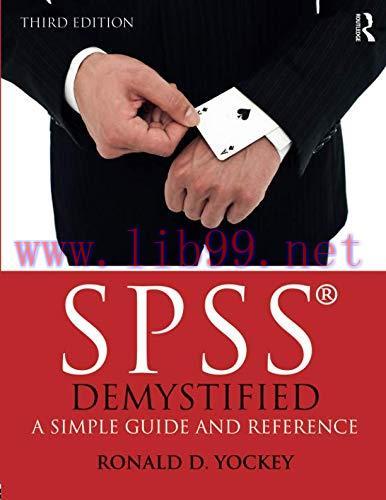 [FOX-Ebook]SPSS Demystified, 3rd Edition