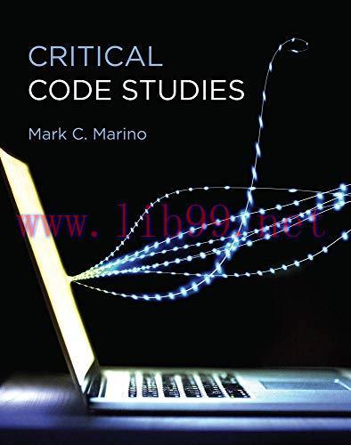 [FOX-Ebook]Critical Code Studies: initial