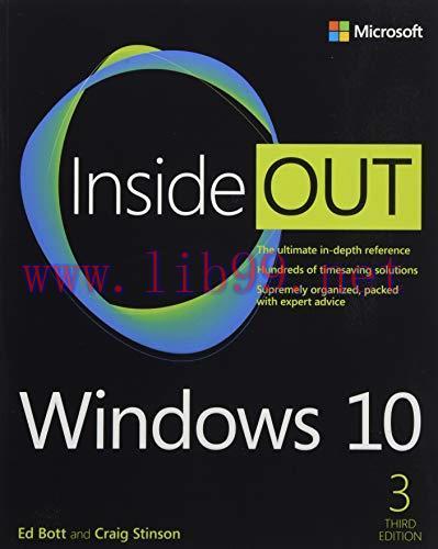 [FOX-Ebook]Windows 10 Inside Out, 3rd Edition
