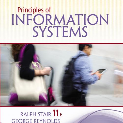 Principles of Information Systems 11th Edition by Ralph Stair