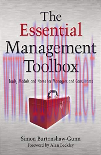(PDF)The Essential Management Toolbox: Tools, Models and Notes for Managers and Consultants 1st...