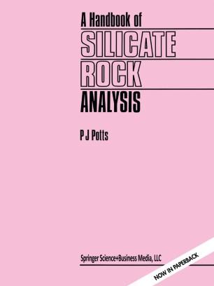 A Handbook of Silicate Rock Analysis