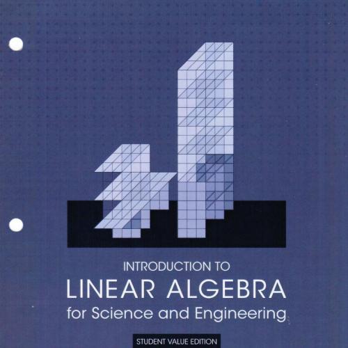 Introduction to Linear Algebra for Science and Engineering, 2nd edition (Student Value Edition)