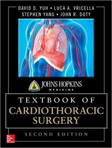 Johns Hopkins Textbook of Cardiothoracic Surgery 2nd Edition