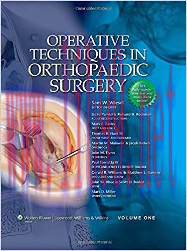 [PDF]Operative Techniques in Orthopaedic Surgery, 4 Volume Set+CHM版