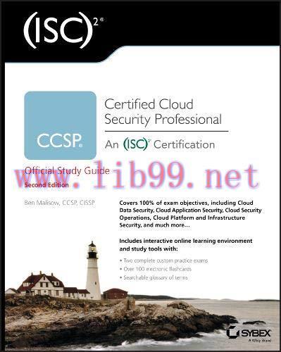 [FOX-Ebook]CCSP (ISC)2 Certified Cloud Security Professional Official Study Guide, 2nd Edition