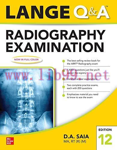 [AME]Lange Q & A Radiography Examination, 12th Edition (High Quality PDF)