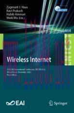 [PDF]Wireless Internet: 15th EAI International Conference, WiCON 2022, Virtual Event, November ...