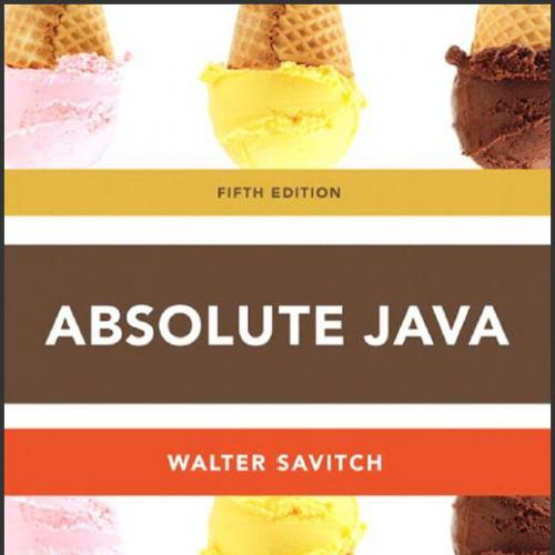 (TB)Absolute Java 5th Edition by Savitch.zip