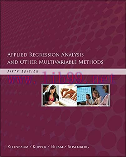 [PDF]Applied Regression Analysis and Other Multivariable Methods 5th Edition