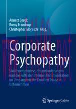 [PDF]Corporate Psychopathy: Studienergebnisse, Herausforderungen und die Rolle der Internen Kom...