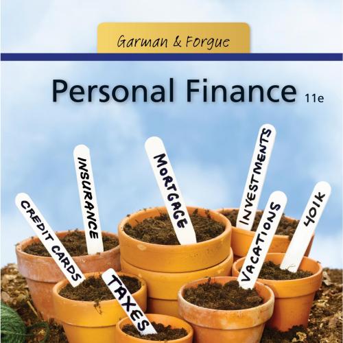 Personal Finance 11th Edition by E. Thomas Garman
