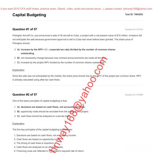 2015 CFA Schweser Qbank Level 1-Capital_Budgeting
