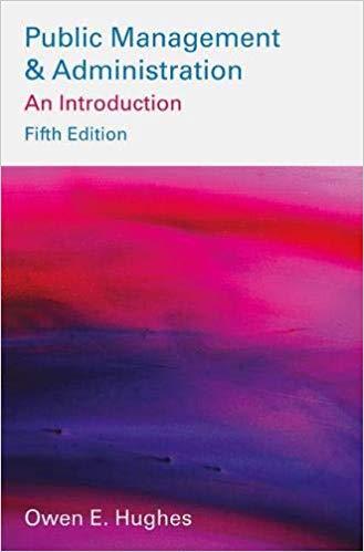 Public Management and Administration, 5th Edition