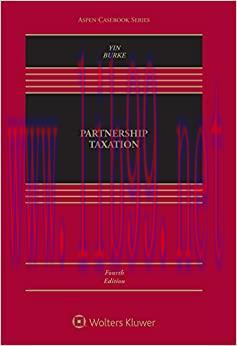 (PDF)Partnership Taxation (Aspen Casebook Series)