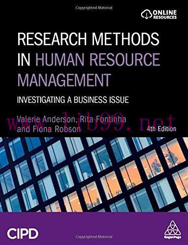 [FOX-Ebook]Research Methods in Human Resource Management: Investigating a Business Issue, 4th E...