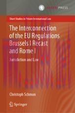 [PDF]The Interconnection of the EU Regulations Brussels I Recast and Rome I: Jurisdiction and L...